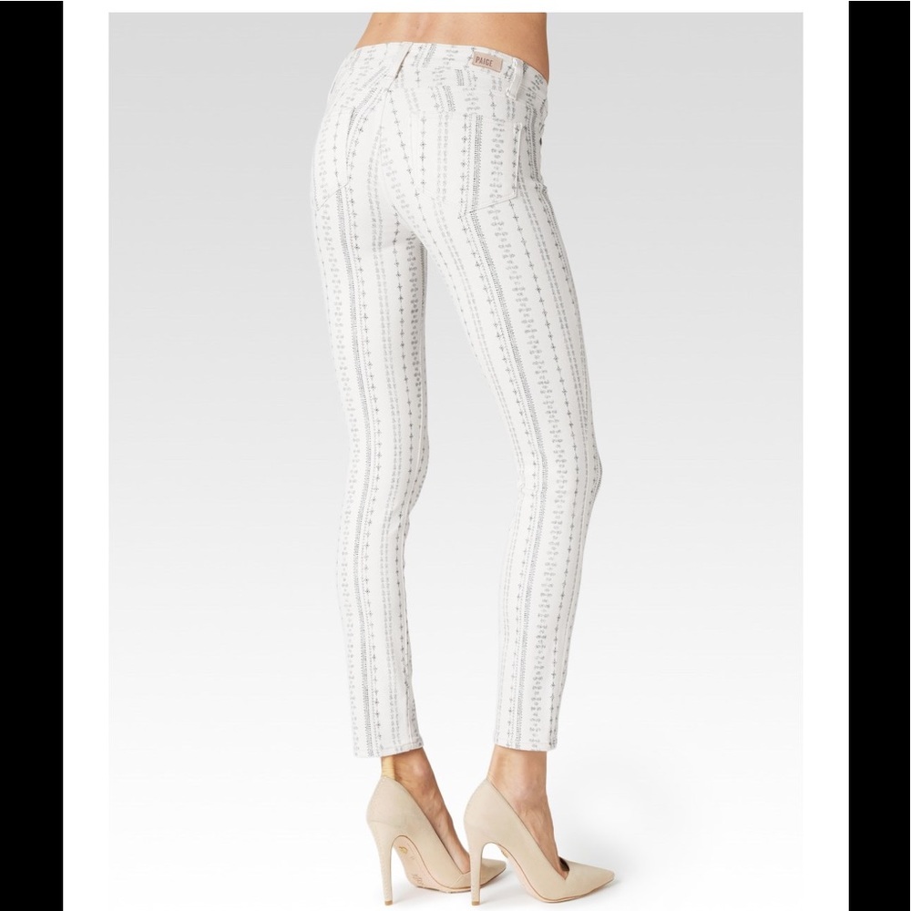 [Paige] Size28Transcend Verdugo Ankle Skinny Jeans